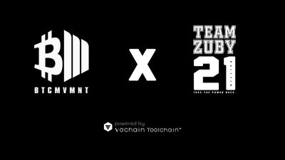 Official VeChain Press Release: VeChain Powers The Bitcoin Movement x Zuby Limited Edition Apparel Collection.