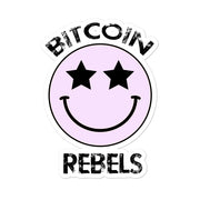 Bitcoin Rebels Bubble-free stickers