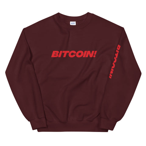 Bitcoin! Mens Sweatshirt