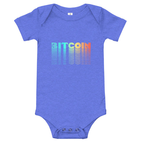 Baby Superfly Bitcoin short sleeve one piece