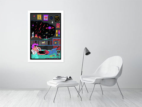 How Bitcoin Saved Earth - Limited Edition Print