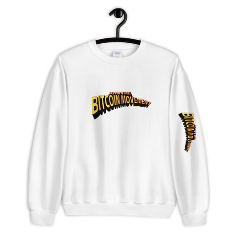 "Bitcoin Comic" Mens Sweatshirt