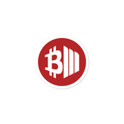 BTCMVMNT [Red] Sticker