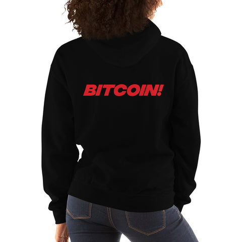 Bitcoin! Womens Hoodie