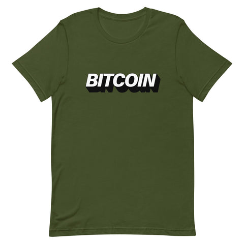 "The Mighty Bitcoin" Womens T-Shirt