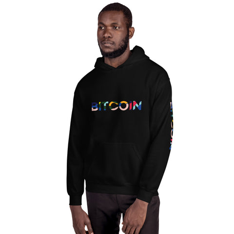 "Bitcoin Avant Garde" Mens Hoodie