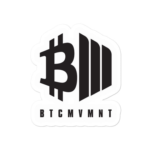 BTCMVMNT Icon Sticker