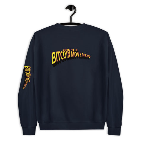 "Bitcoin Comic" Mens Sweatshirt