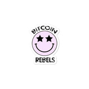 Bitcoin Rebels Bubble-free stickers