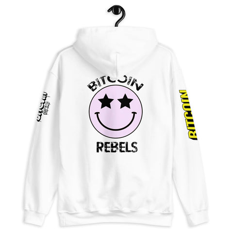 Bitcoin Rebels Star Womens Hoodie