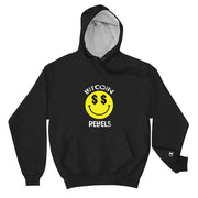 Bitcoin Rebel $$ Champion Hoodie
