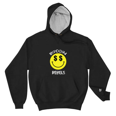 Bitcoin Rebel $$ Champion Hoodie
