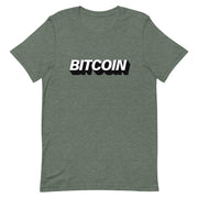 "The Mighty Bitcoin" Womens T-Shirt