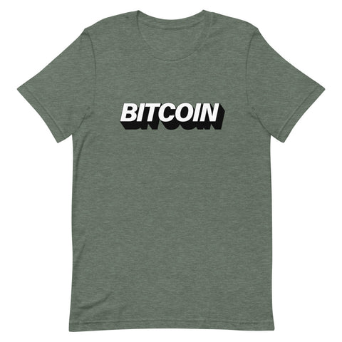 "The Mighty Bitcoin" Womens T-Shirt