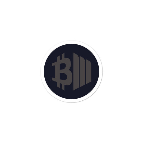 BTCMVMNT [Dark Mode] Sticker