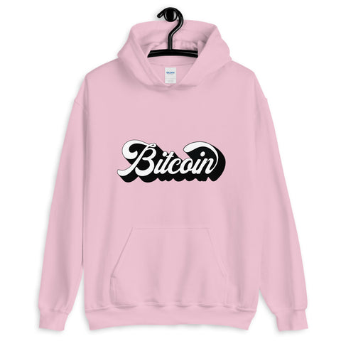"Vintage Bitcoin" Mens Hoodie