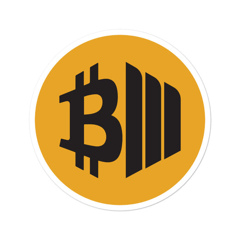 BTCMVMNT [Orange] Sticker