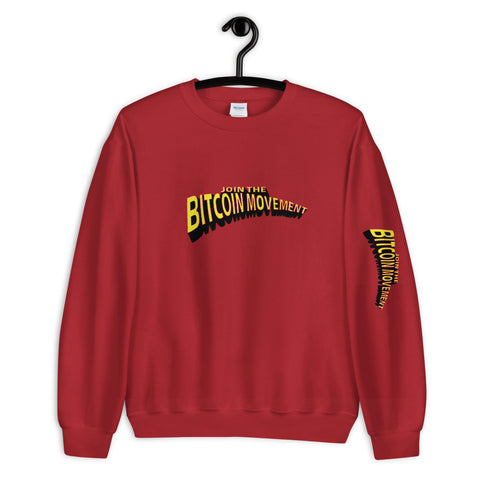 "Bitcoin Comic" Mens Sweatshirt
