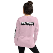 "The Mighty Bitcoin" Womens Sweatshirt