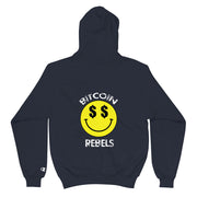 Bitcoin Rebels $$ Champion Hoodie Mens