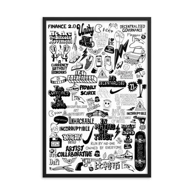 Bitcoin - The Currency of Freedom - Limited Edition Print