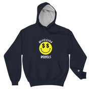 Bitcoin Rebel $$ Champion Hoodie