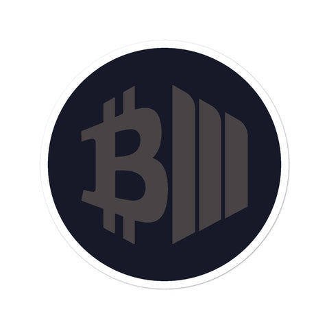 BTCMVMNT [Dark Mode] Sticker