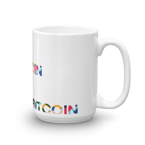 Avant Garde Bitcoin Mug