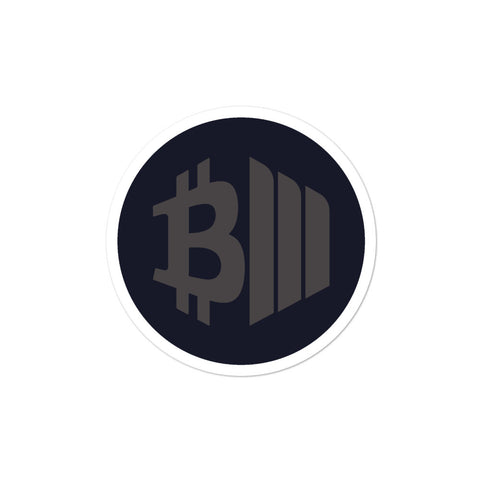 BTCMVMNT [Dark Mode] Sticker