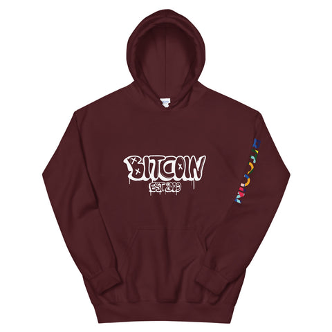 "Bitcoin Rootz" Mens Hoodie