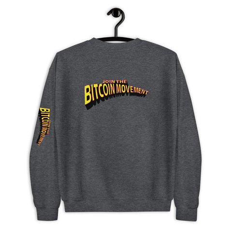 "Bitcoin Comic" Mens Sweatshirt