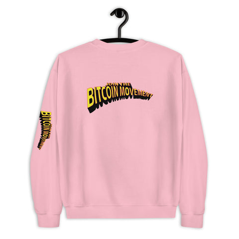 "Bitcoin Comic" Mens Sweatshirt