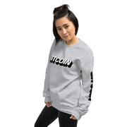 "The Mighty Bitcoin" Womens Sweatshirt