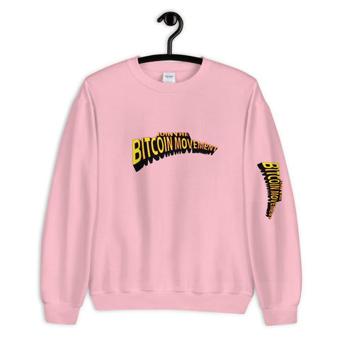 "Bitcoin Comic" Mens Sweatshirt