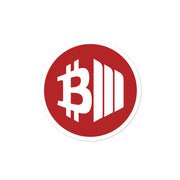 BTCMVMNT [Red] Sticker