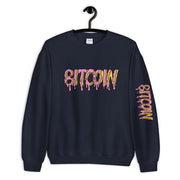 "Bitcoin Donuts" Womens Sweatshirt