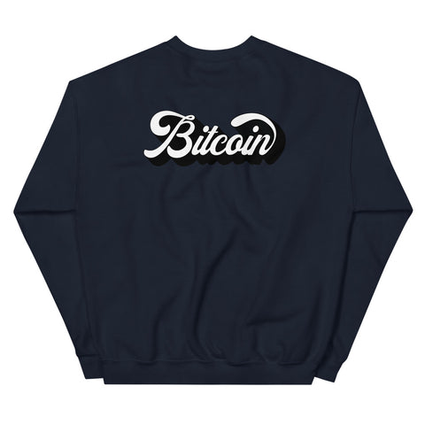 "The Vintage" Bitcoin Womens Sweatshirt