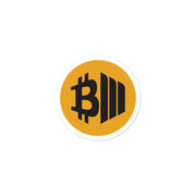 BTCMVMNT [Orange] Sticker