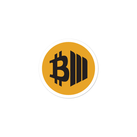 BTCMVMNT [Orange] Sticker