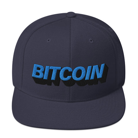 Mighty Blue Bitcoin Hat