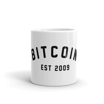 Bitcoin Est. 2009 Mug