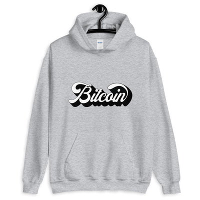 "Vintage Bitcoin" Mens Hoodie