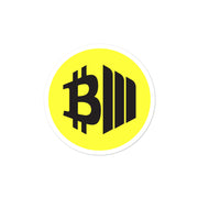 BTCMVMNT [Yellow] Sticker