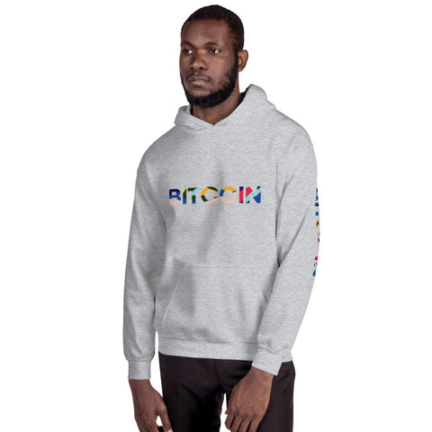 "Bitcoin Avant Garde" Mens Hoodie