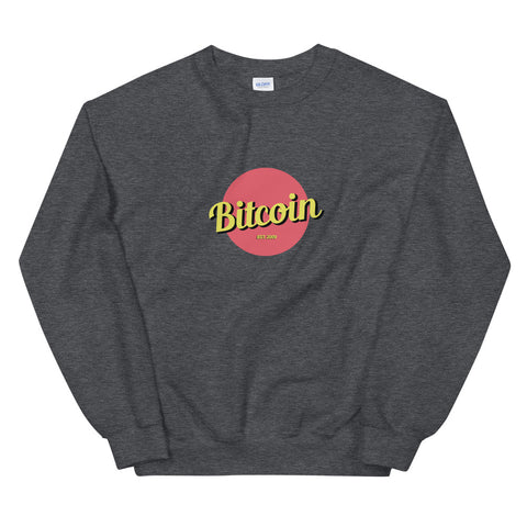 "The Retro" Bitcoin Womens Sweatshirt