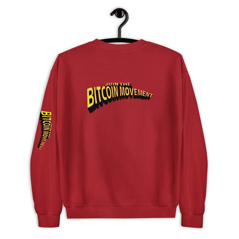 "Bitcoin Comic" Mens Sweatshirt