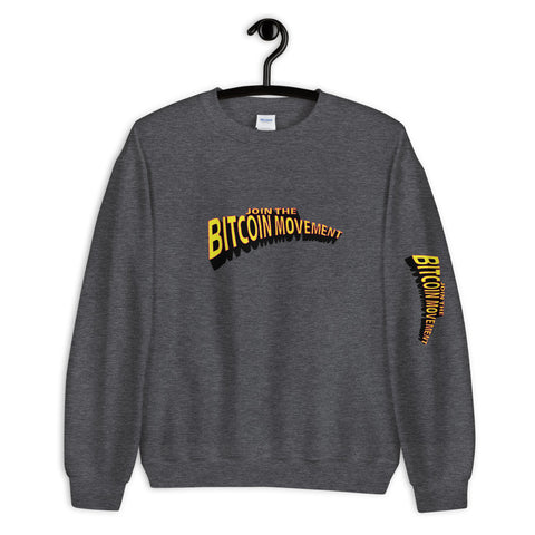 "Bitcoin Comic" Mens Sweatshirt