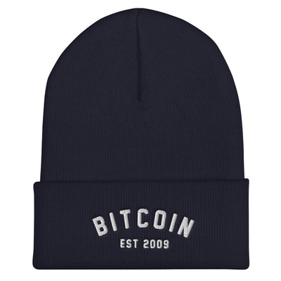 Bitcoin Cuffed Beanie
