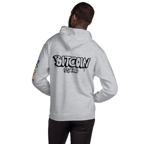 "Bitcoin Rootz" Mens Hoodie
