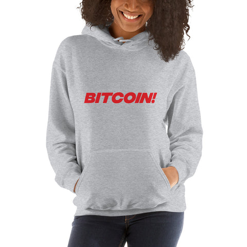 Bitcoin! Womens Hoodie
